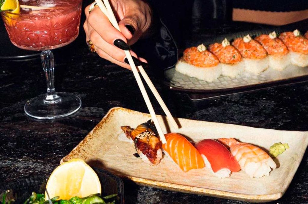 Señora Tanaka, el sushi más rockero de la CDMX