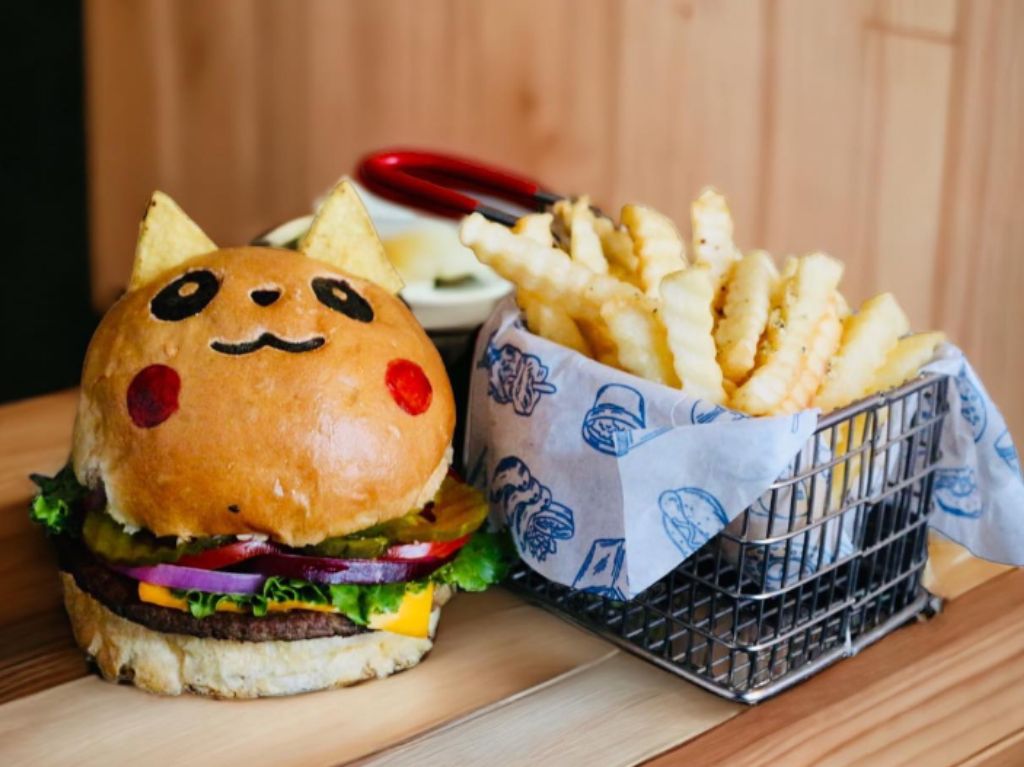 Hamburgusas de Pikachu en Food and Games