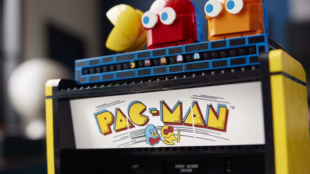 Lego y Pac Man: la maquinita gamer llena de nostalgia