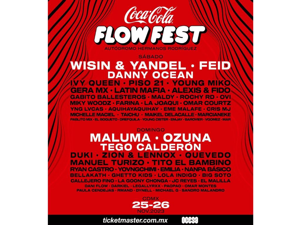 line up flow fest 2023