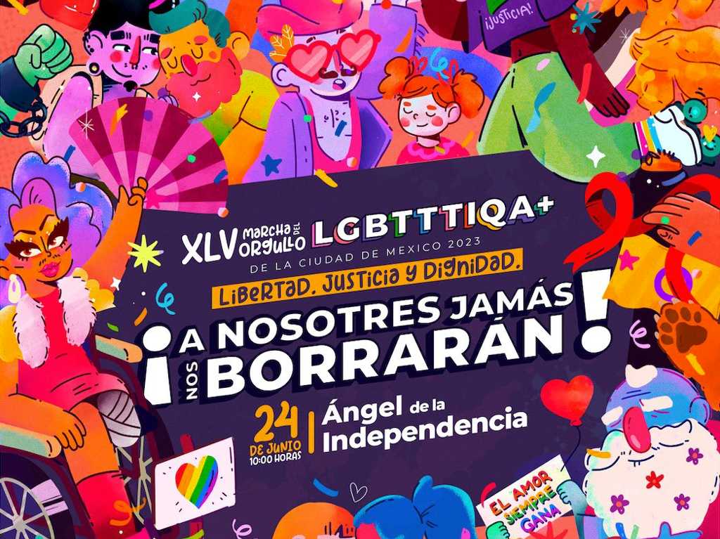 marcha del orgullo en cdmx 2023