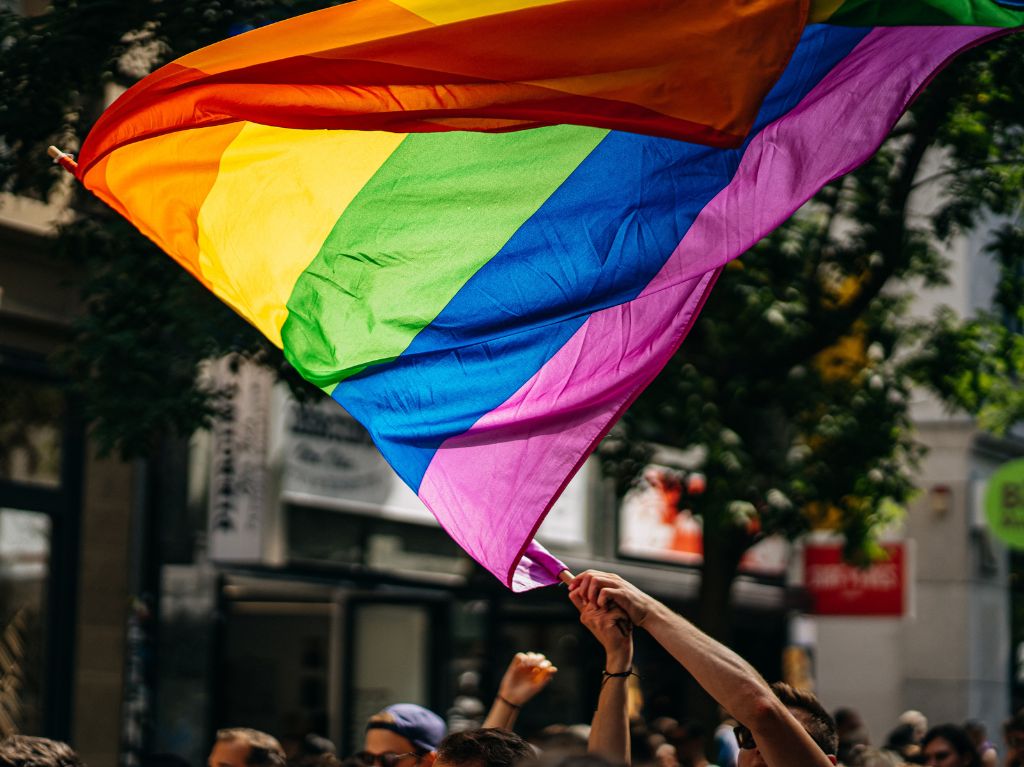 Marcha del Orgullo LGBT en alcaldía Miguel Hidalgo con Sonora Dinamita
