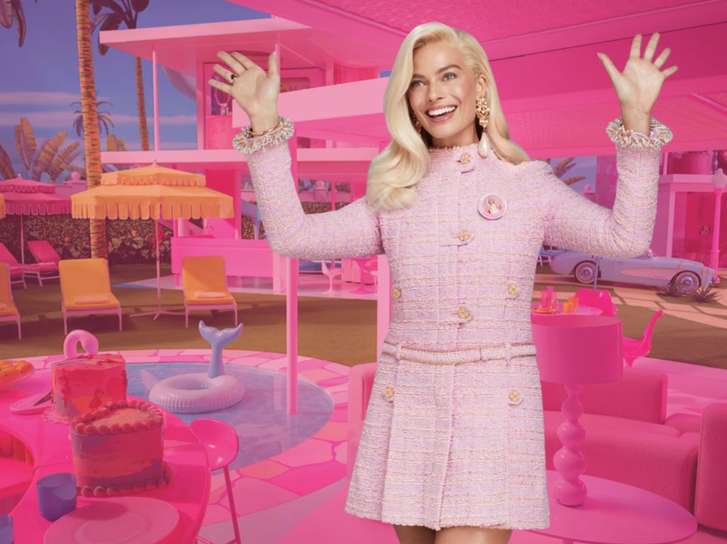 Margot Robbie nos da un tour por la casa de Barbie