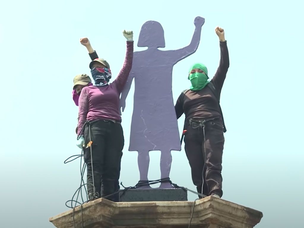 Glorieta de las mujeres que luchan