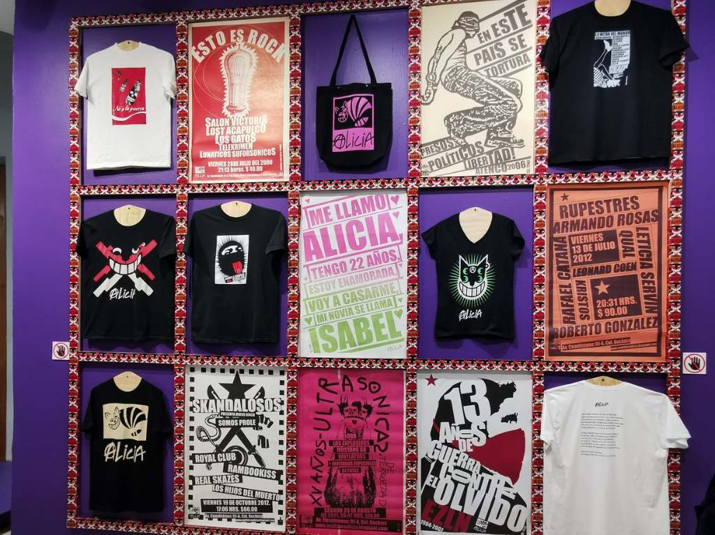 Exposición sobre el Multiforo Cultural Alicia en CDMX