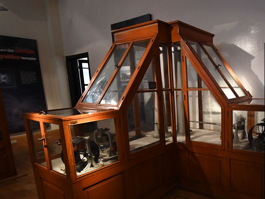 Exposiciones del museos de geofísica