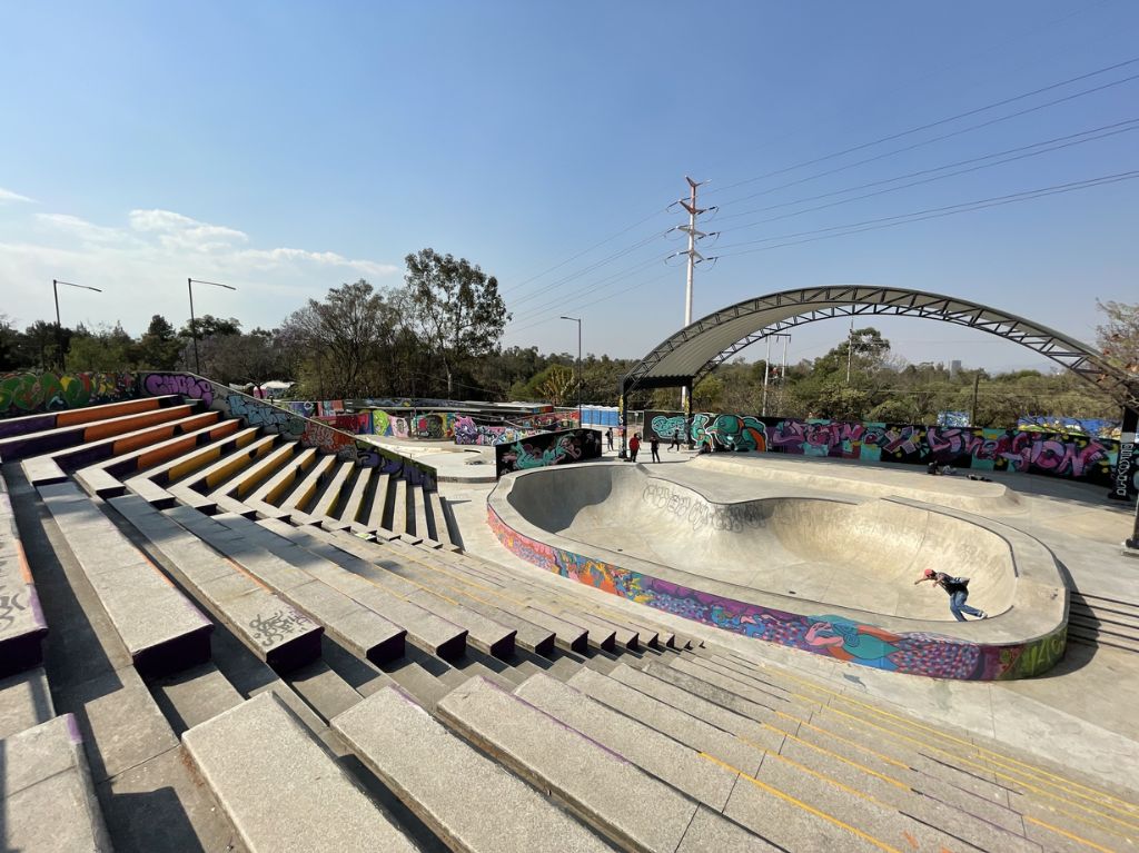 Rampas en el Parque de Cultura Parcur