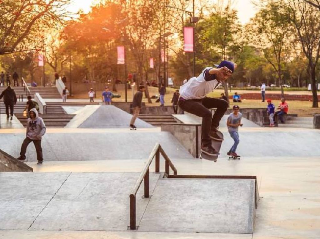 Parque de Cultura Urbana Parcur: el skatepark de Chapultepec 