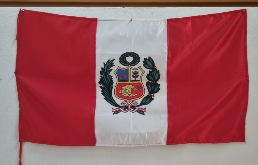 Bandera Peruana en Pisco