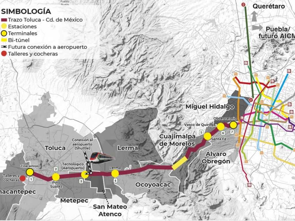 Estaciones del Tren Interurbano 