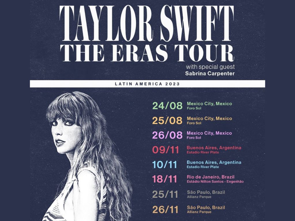 Taylor Swift The Eras Tour Latinoamérica
