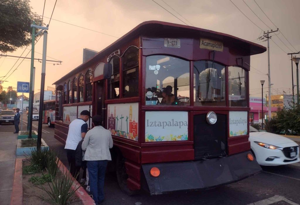 Iztapalapa tiene su propio Tranvía Turístico.