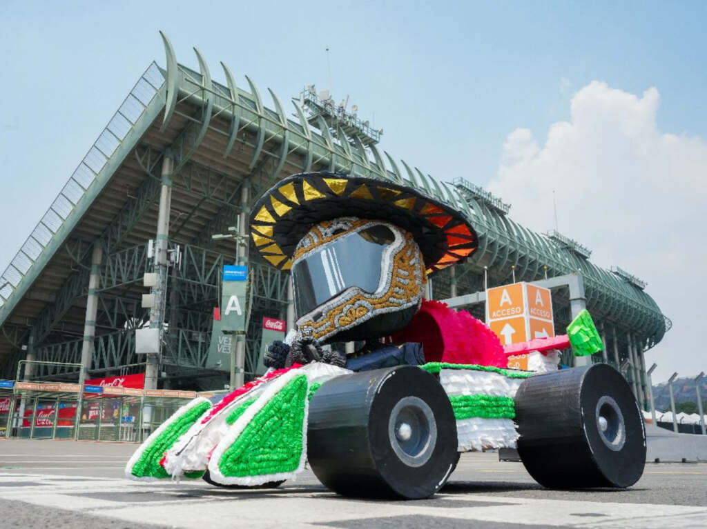 Vamos a romperla: el concurso de piñatas que te puede llevar al México GP 2023