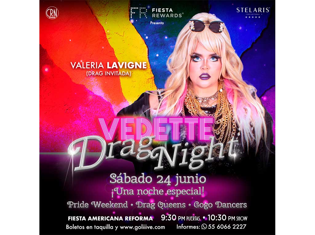 vedette drag night