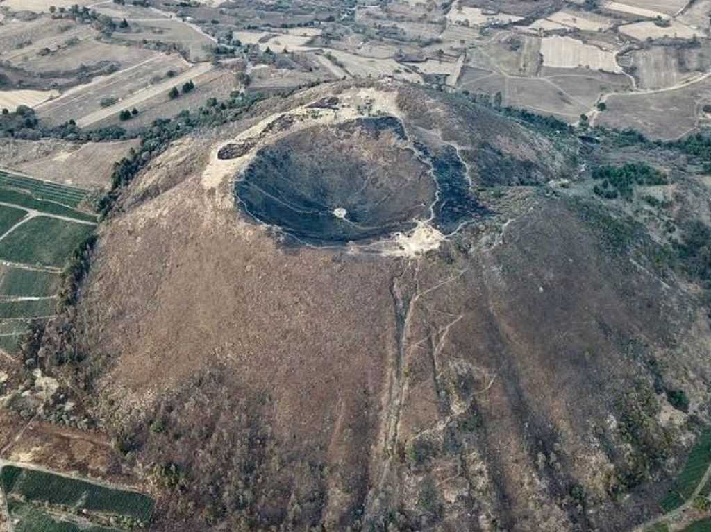 Volcán Teuhtli en la Ciudad