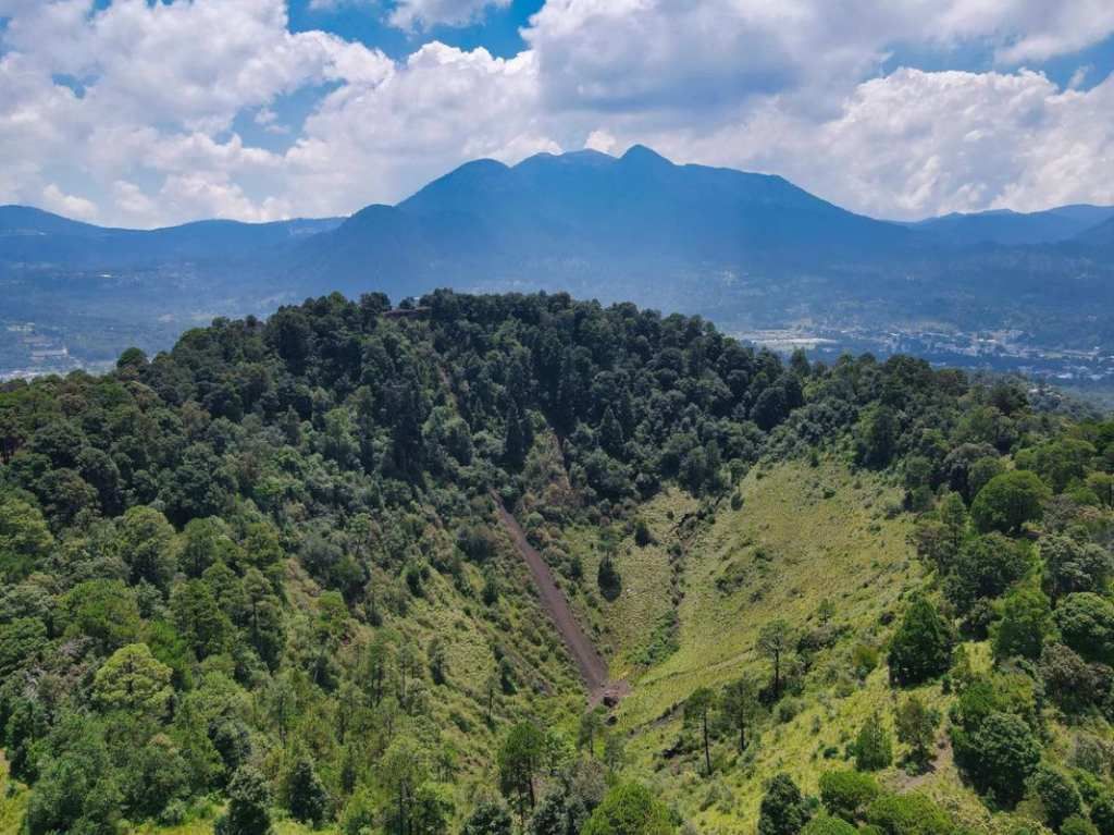 Volcán de Xitle en CDMX