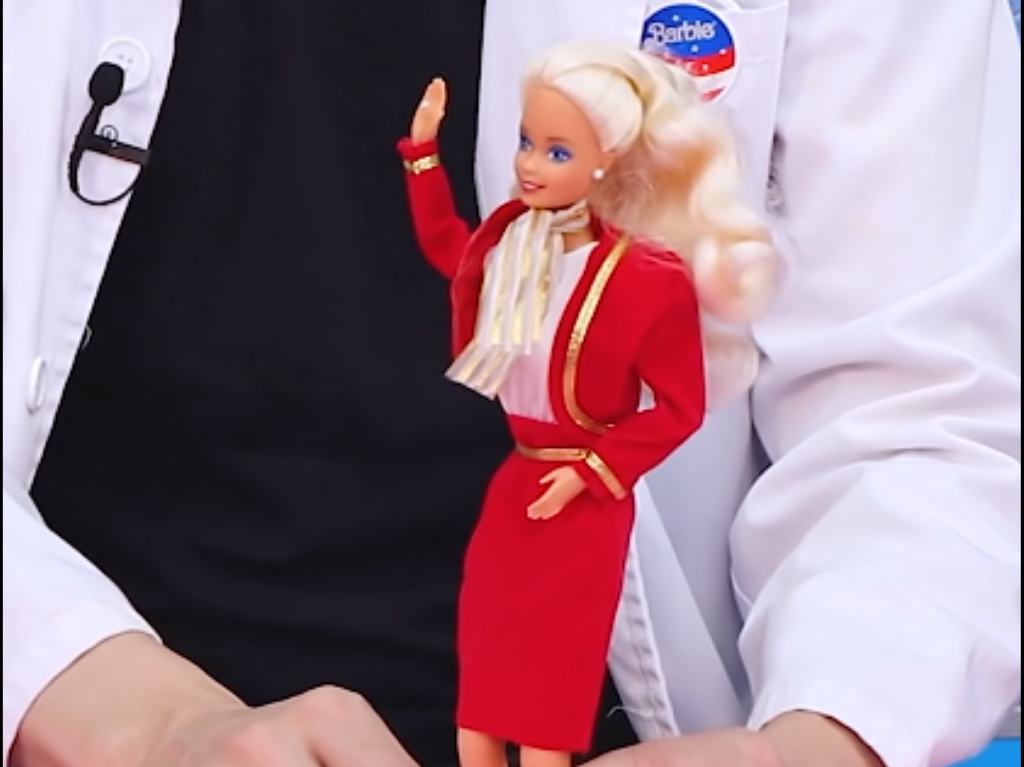 Muñeca Barbie for president prohibida en USA