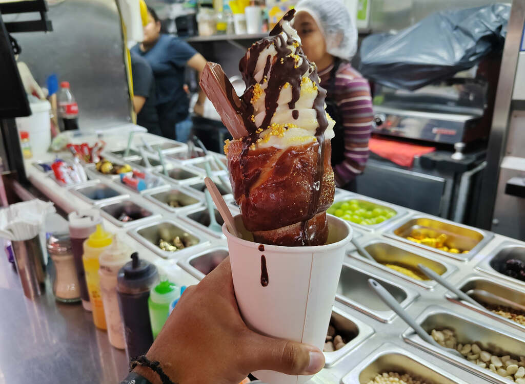 ChimeCream, un negocio de Trdelnik en Iztapalapa