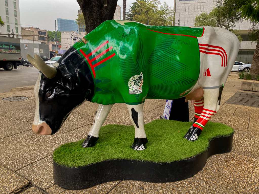 exposición gratis de vacas en reforma