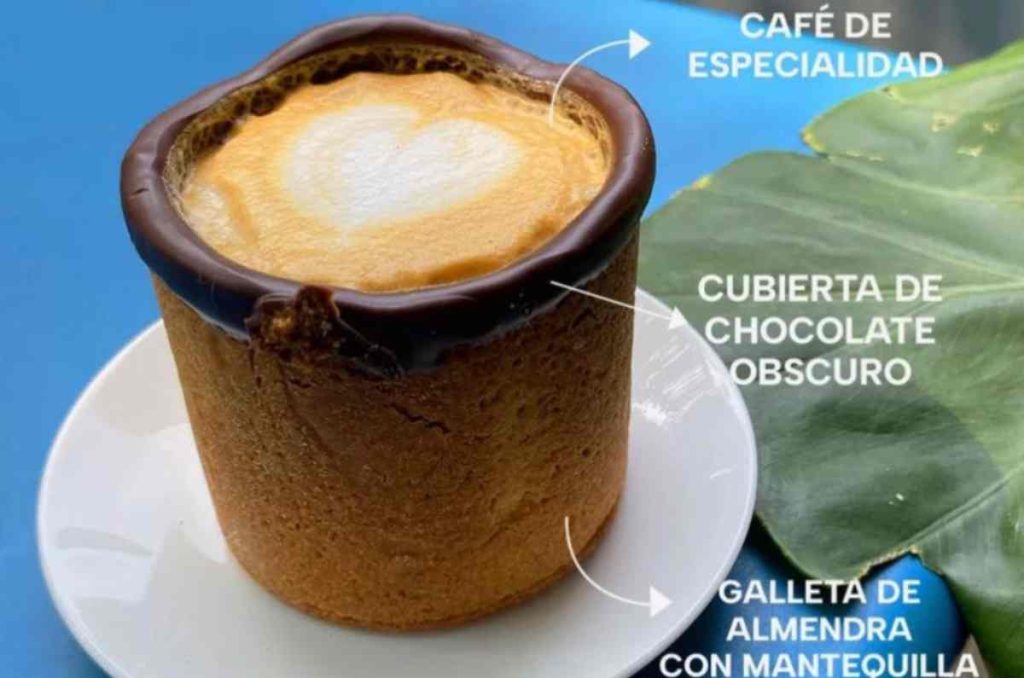 Deseo Café: Prueba la taza hecha de galleta más monchosa