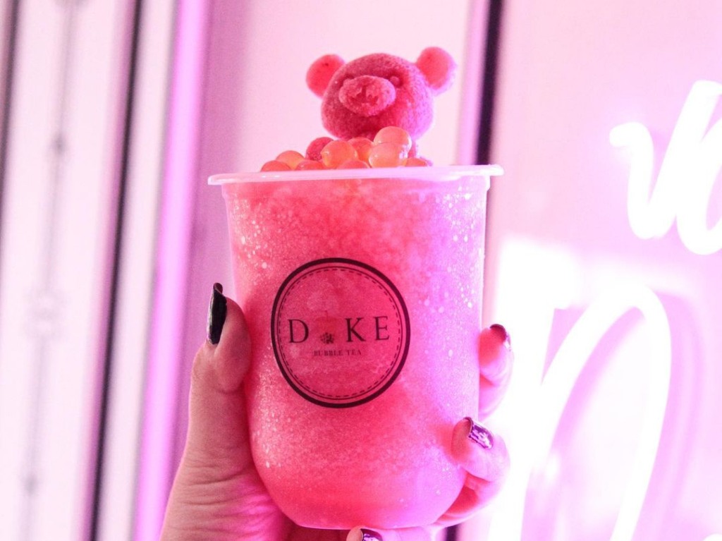 Duke Bobas, el bubble tea con un adorable topping de osito ¡Lo amarás!