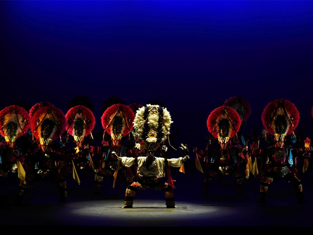 exposición del ballet Folklórico de Amalia Hernández en Chapultepec