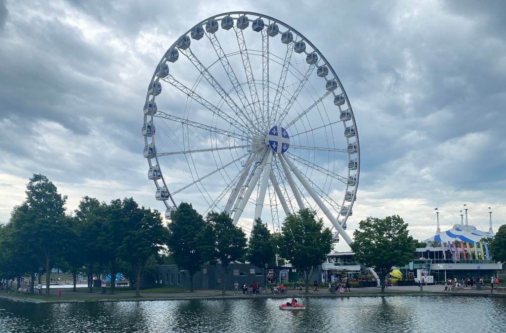 Visita la gran rueda de Montreal