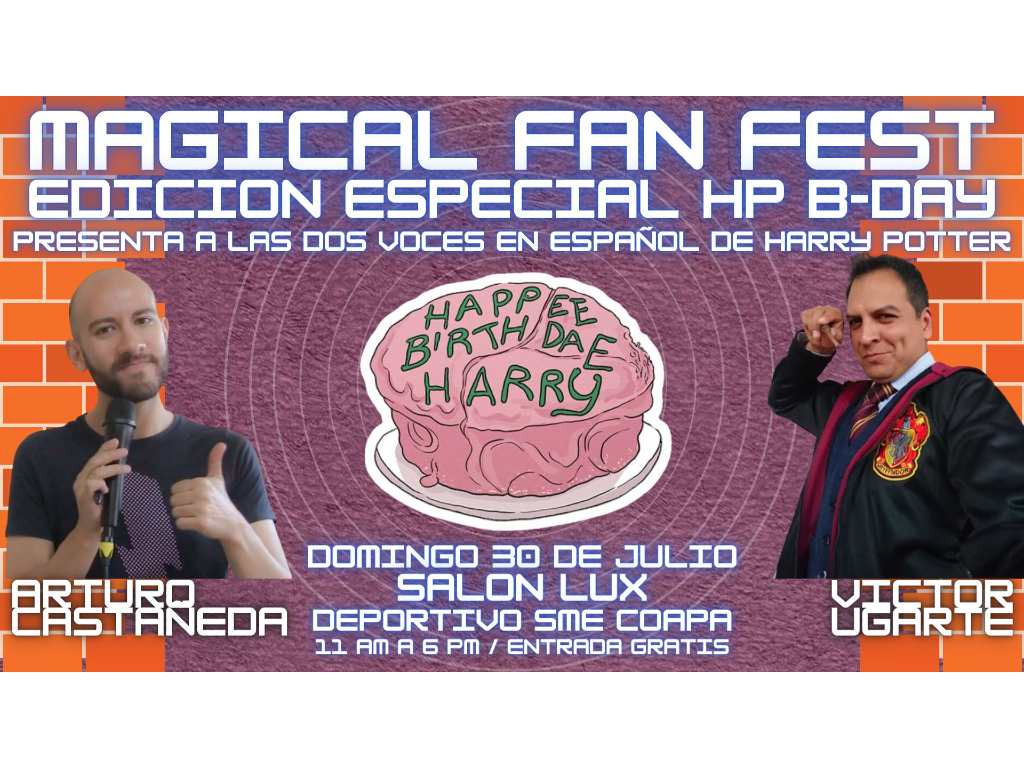 Fan Fest CDMX trae una nueva edición de su evento dedicado a Harry Potter. En esta ocasión, para festejar el cumpleaños de este mago.
