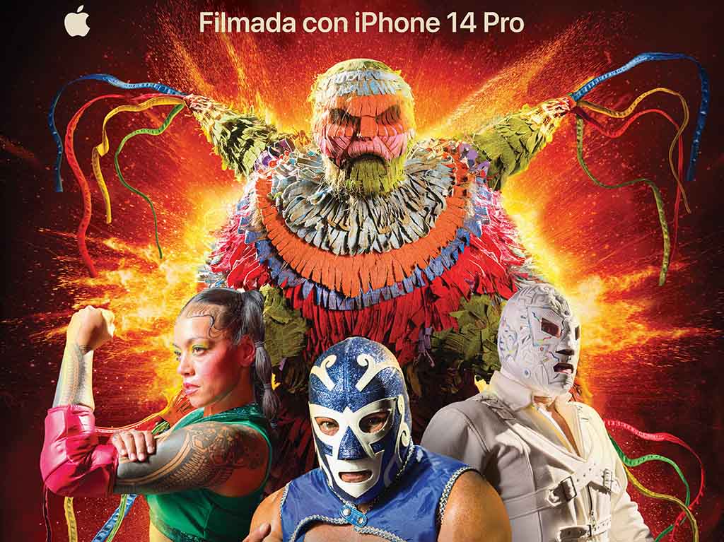 Huracán Ramírez vs. La Piñata Enchilada: Filmada con iPhone