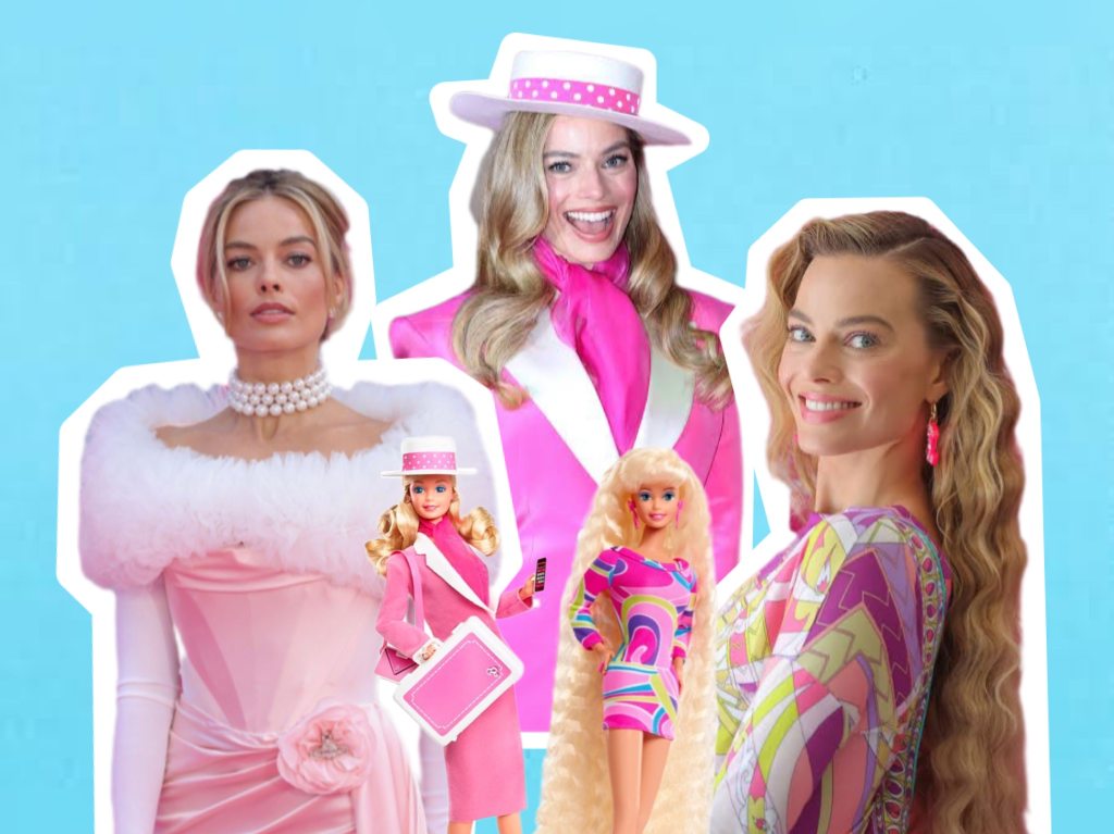 Margot Robbie como Barbie ¡Estos son los mejores looks de la gira!