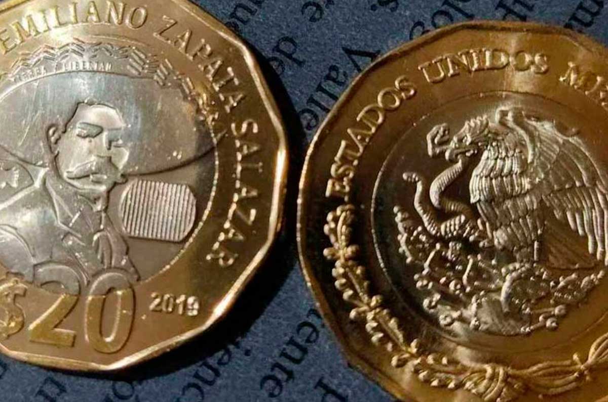 ¿Cuánto vale la moneda de 20 pesos de Zapata? Hasta 10 millones de pesos