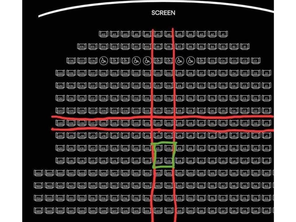 oppenheimer cine mejores asientos