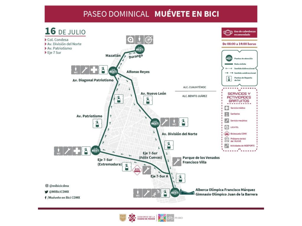 Ruta muévete en bici