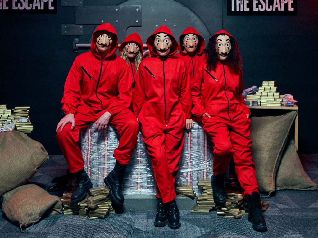 Zona blindada: una experiencia de La Casa de Papel ¡gratis!