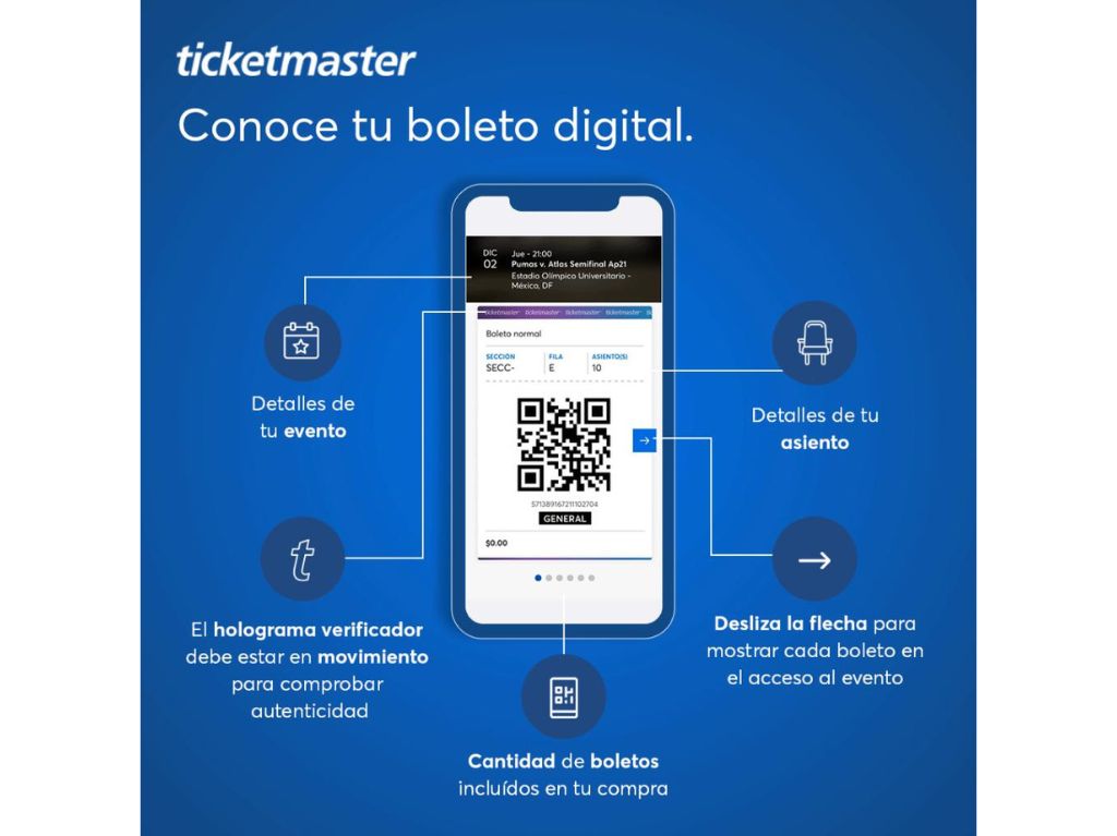 boletos digitales safetix ticketmaster