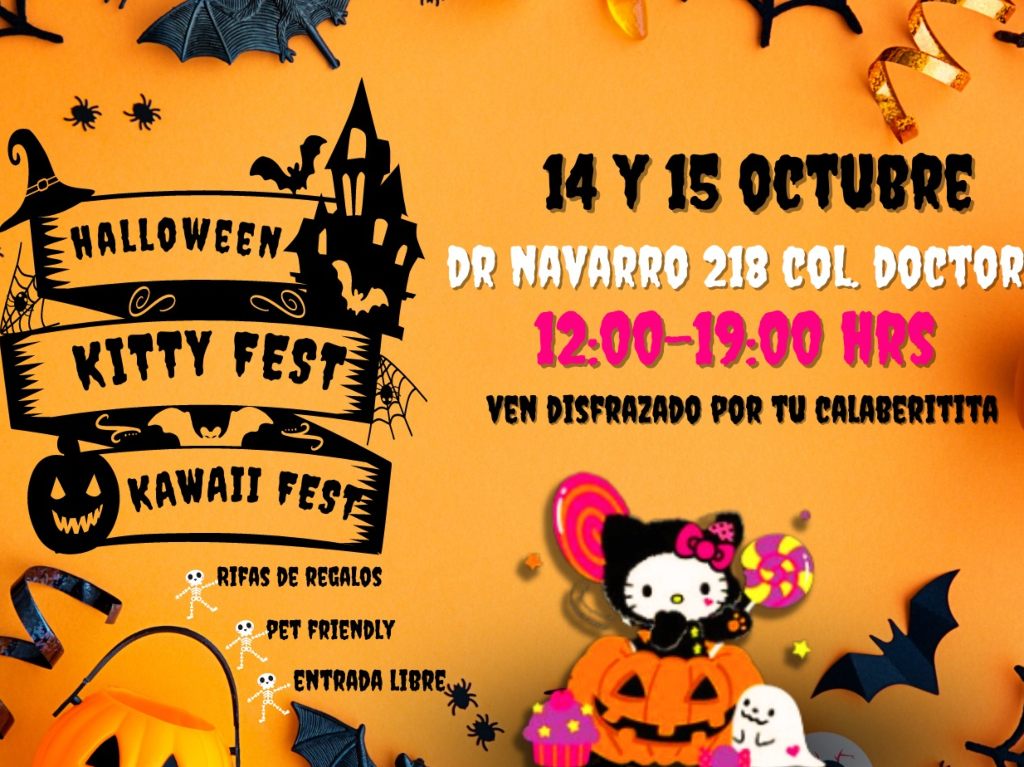 ¿Cuándo y dónde será el Kitty Fest edición Halloween?