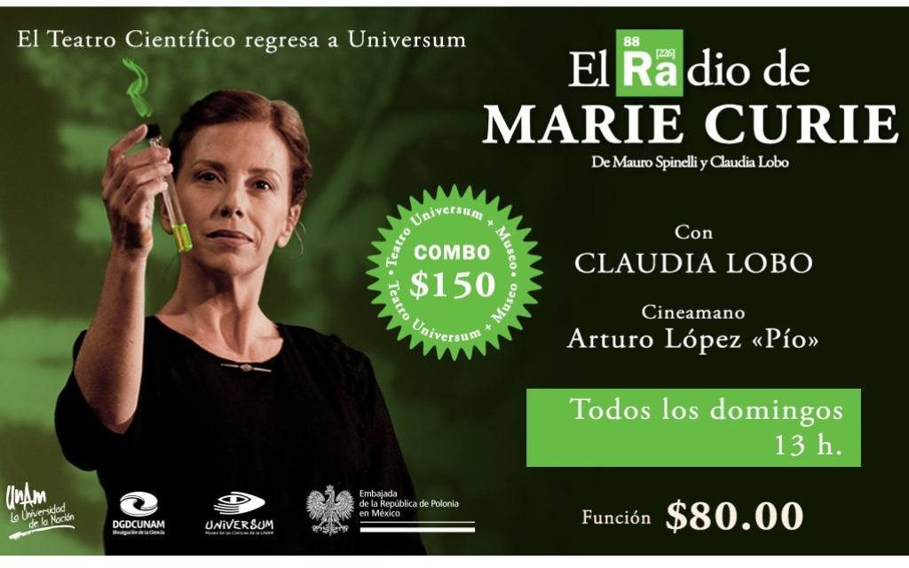 teatro cientifico universum marie curie