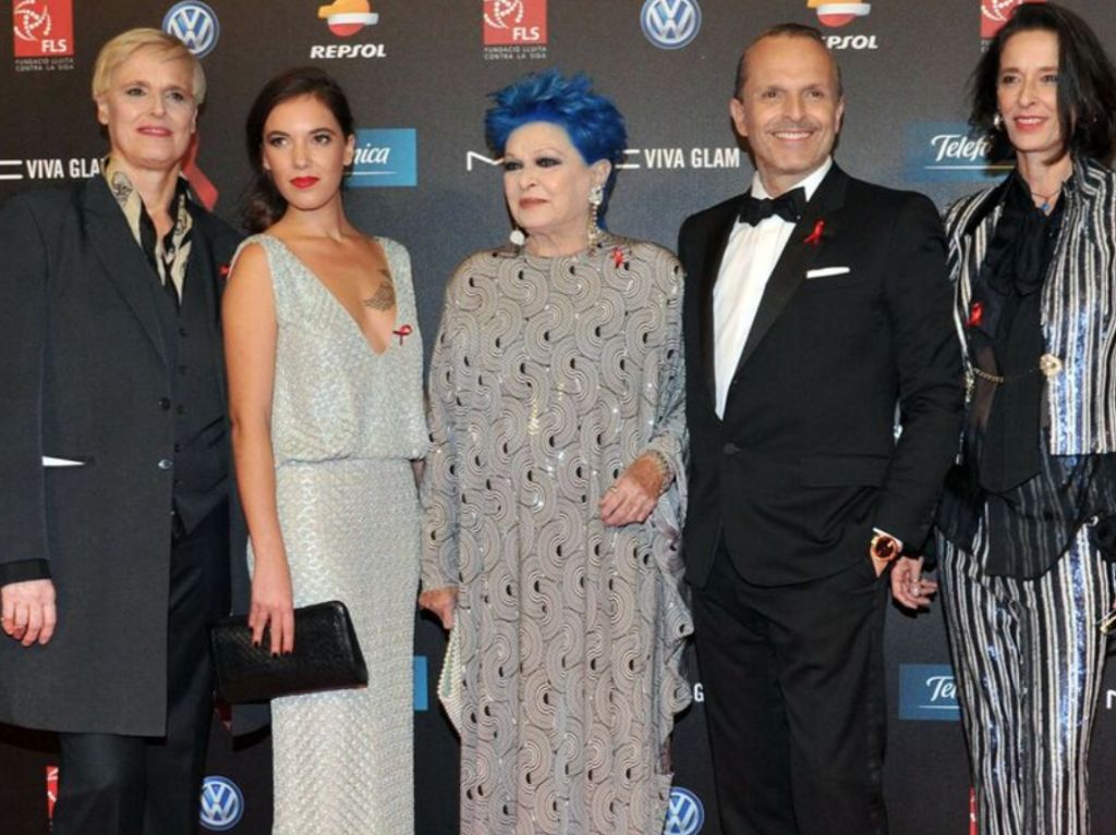 Miguel Bosé familia