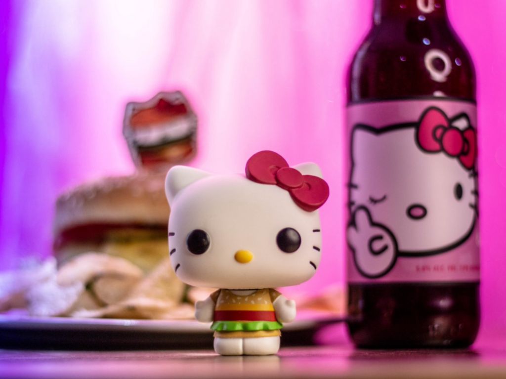 Pink Burger de Hello Kitty