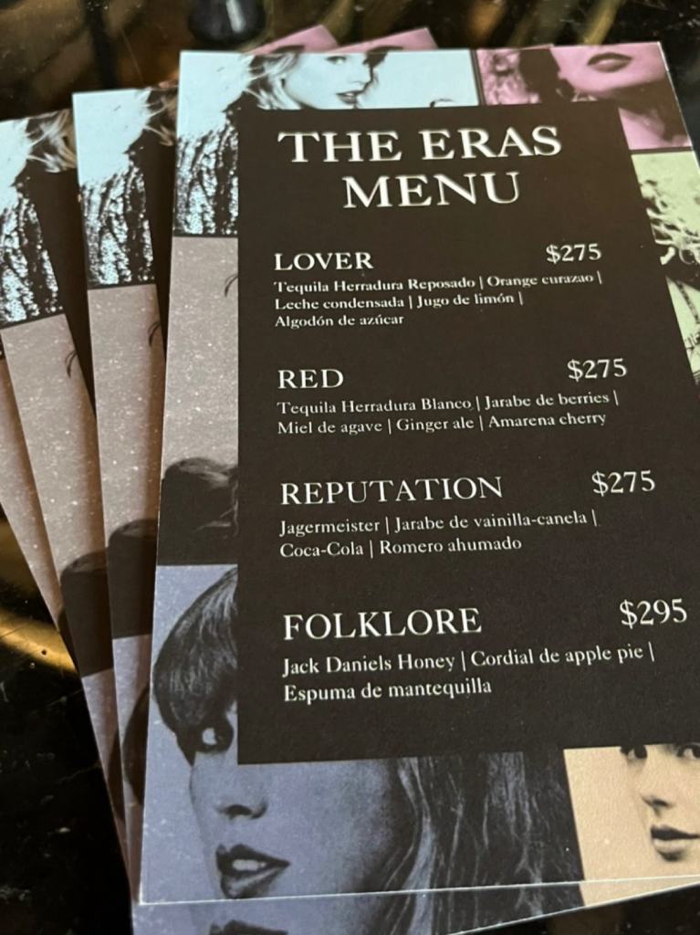 The Eras Menu