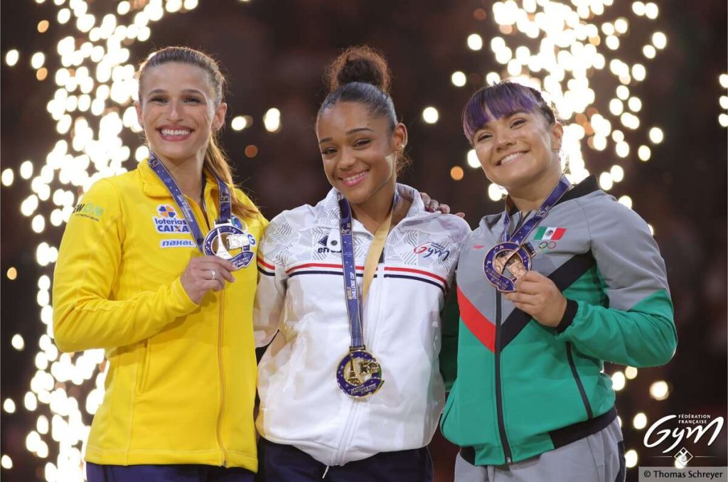 Oro y bronce para Alexa Moreno en Mundial de Gimnasia Artística