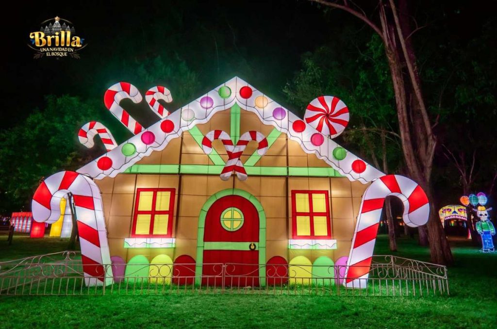 festival navideño en el Parque Naucalli