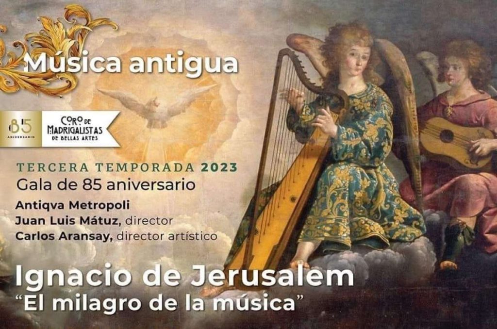 coro de madrigalistas en bellas artes