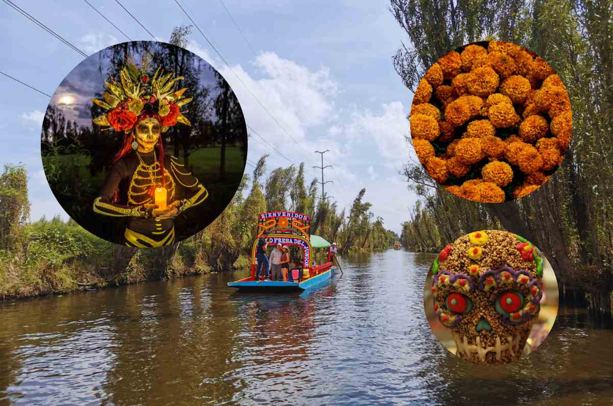 Día de Muertos en Xochimilco: ¡flores de cempasúchil, calaveritas de amaranto y más!