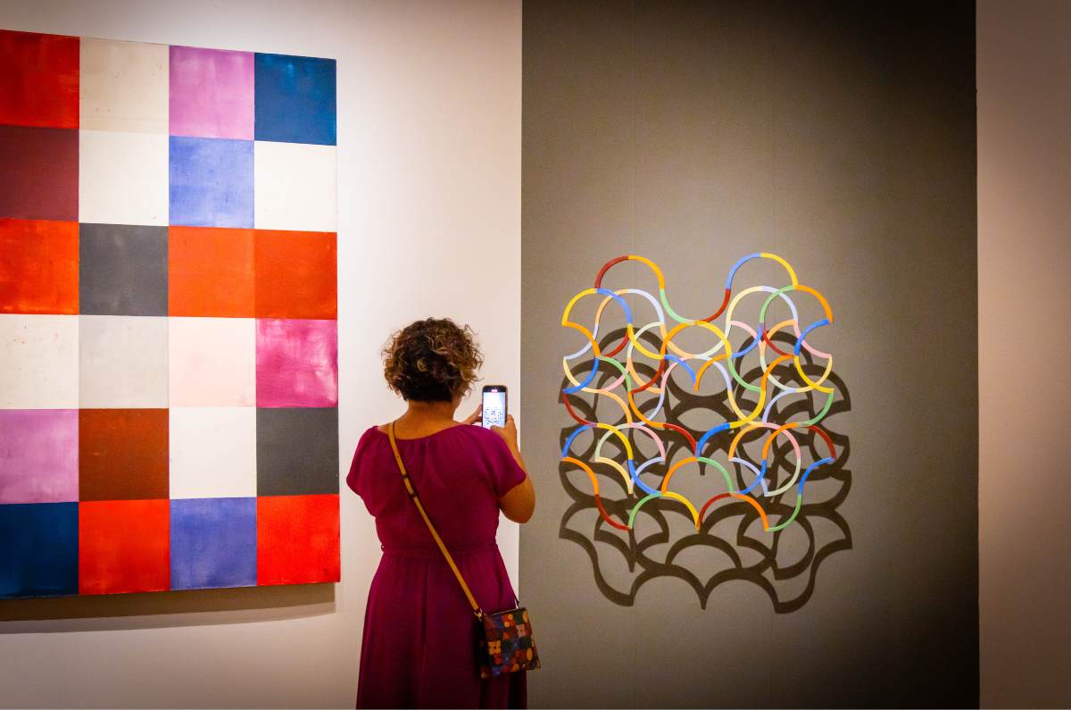 Exposición de arte abstracto de Francisco Leñero en Bellas Artes