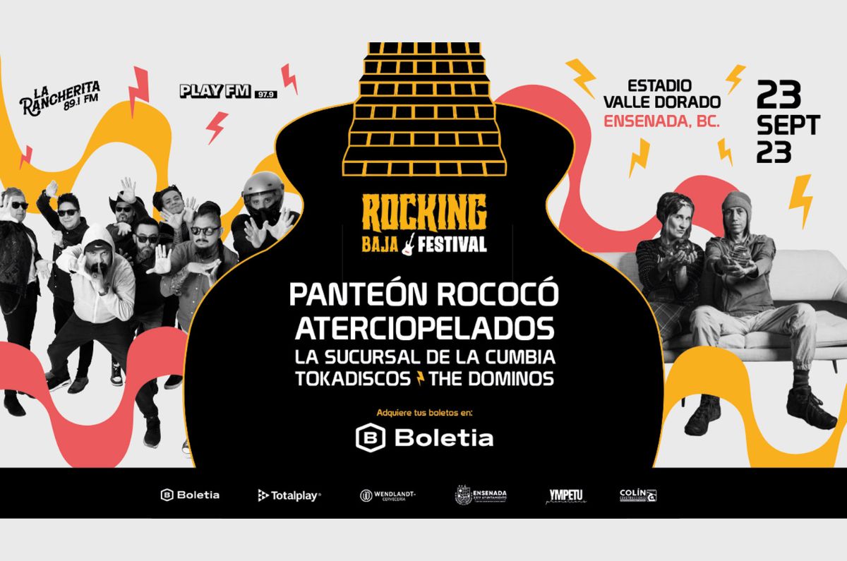 Panteón Rococó encabeza el Rocking Baja Festival en Ensenada