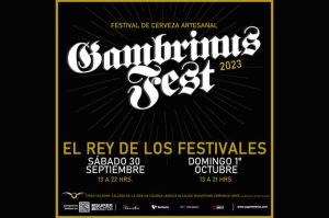 Llega el Festival de Cerveza Artesanal Gambrinus