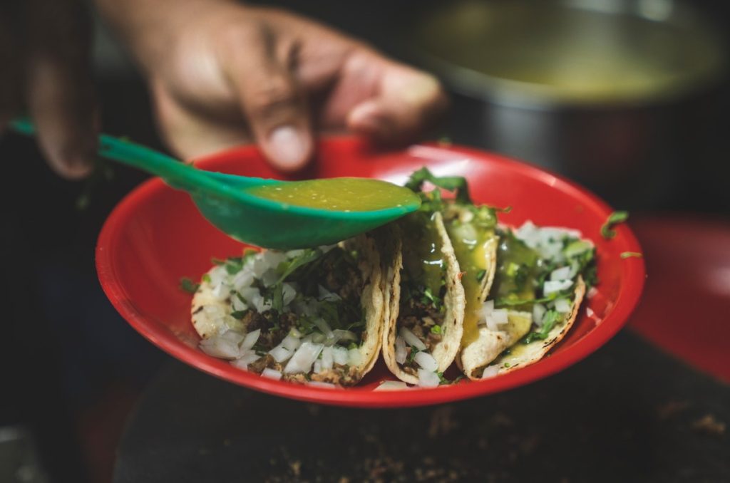 Buffets de tacos en la ciudad