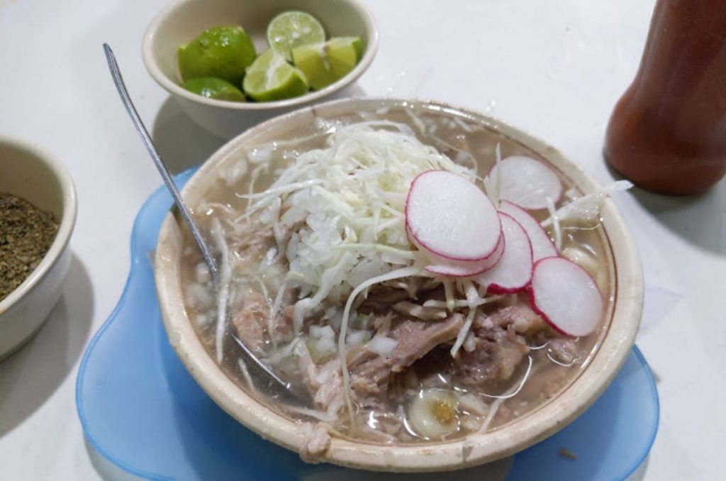 Pozole La Güera en Tepito