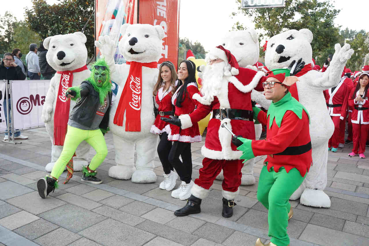 The Santa Run 2023 en CDMX ¡ponte los tenis y que el espíritu navideño te acompañe! 3